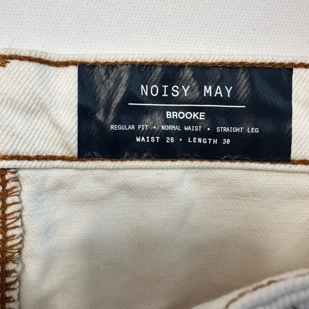 Noisy May Brooke Off White Jeans - Picture 8 of 8
